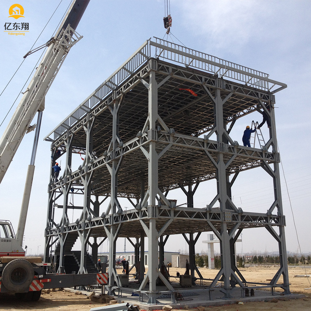 Durable Multi Storey Steel Building Construction Steel Frame Apartment Building