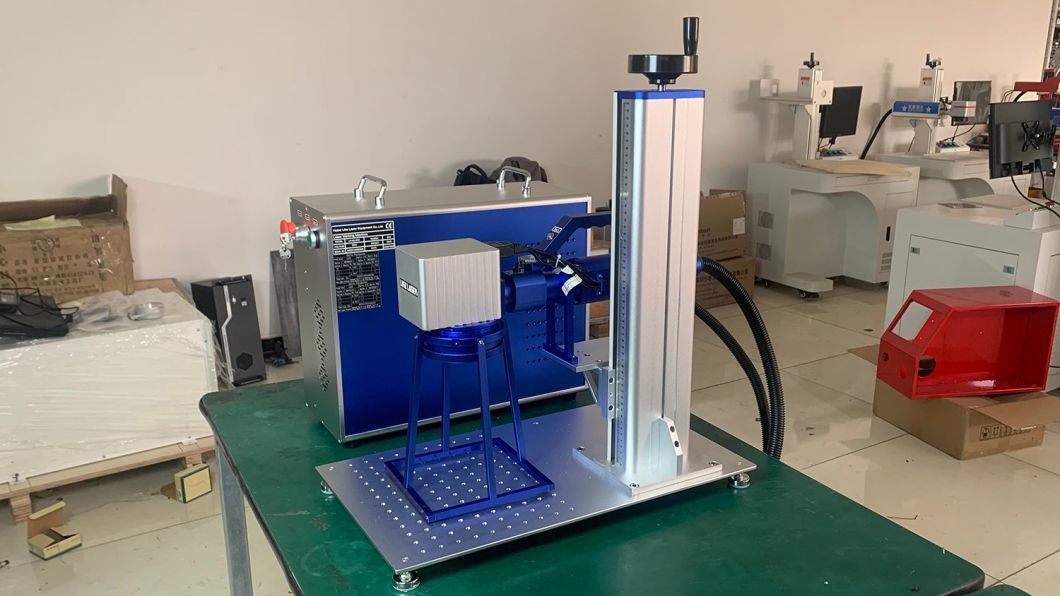 Easy to Operate 20W 30W 50W Mini Portable Handheld Fiber Laser Marking Machine Price for Metal Hard Plastic Tyre