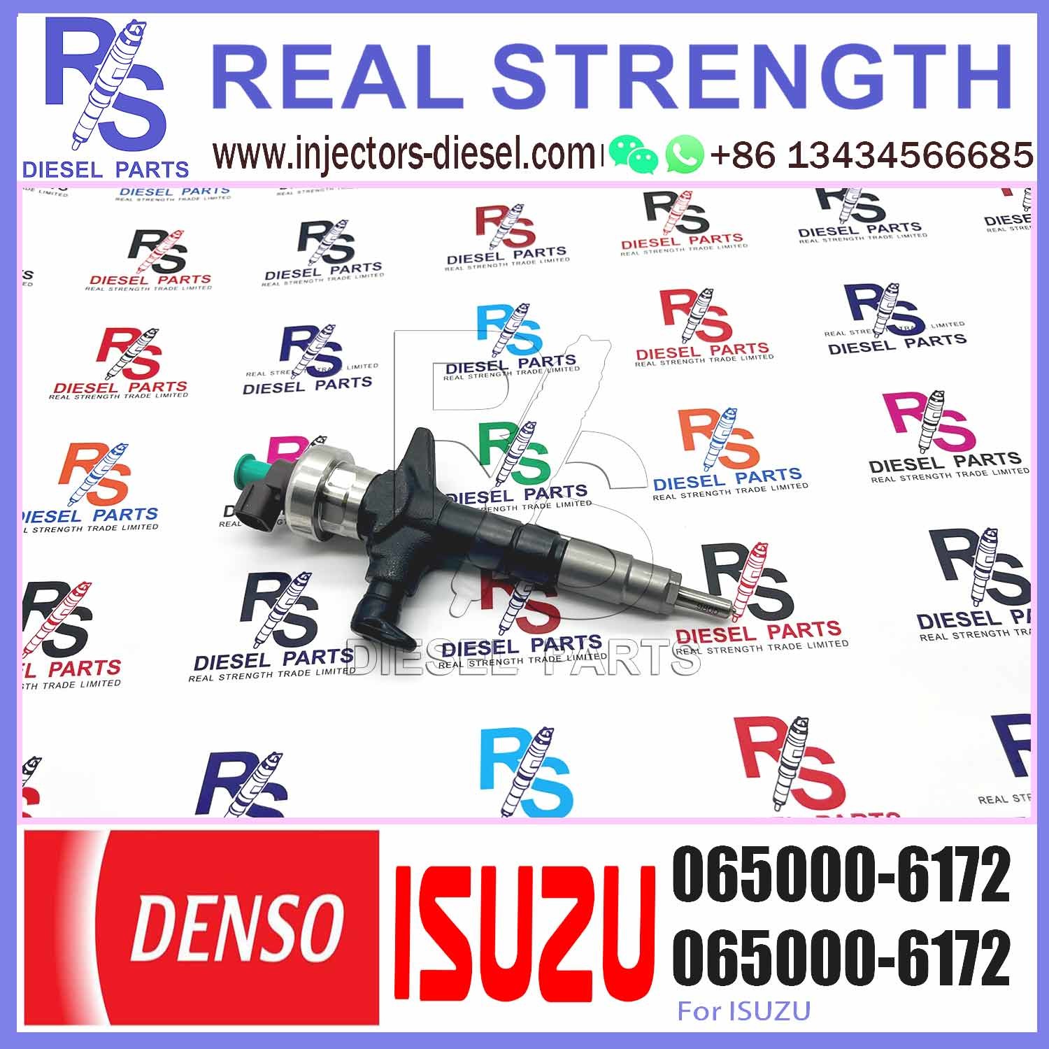 0650006172 8980558632 065000-6172 8-98055863-2 Common Rail Diesel Fuel Injector Main Pump Diesel Injector