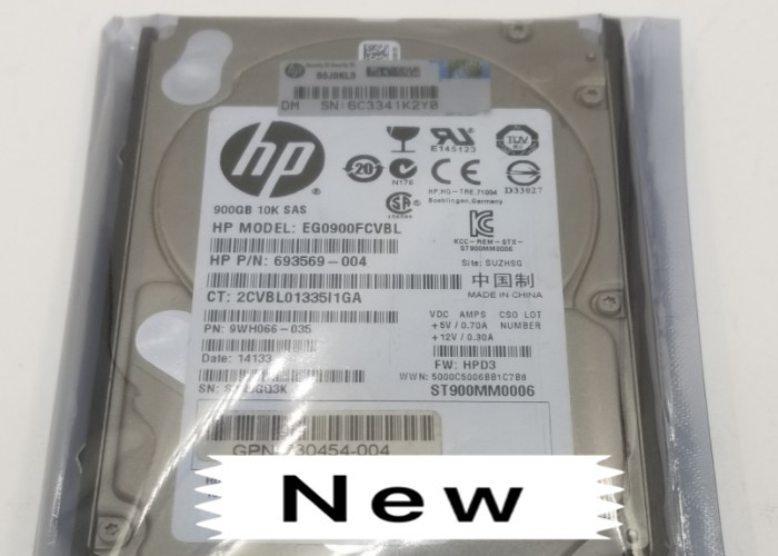 C8S59A HP Hard Disk 730703-001 900GB SAS 2.5 Inch 6GB MSA 1 Year Warranty