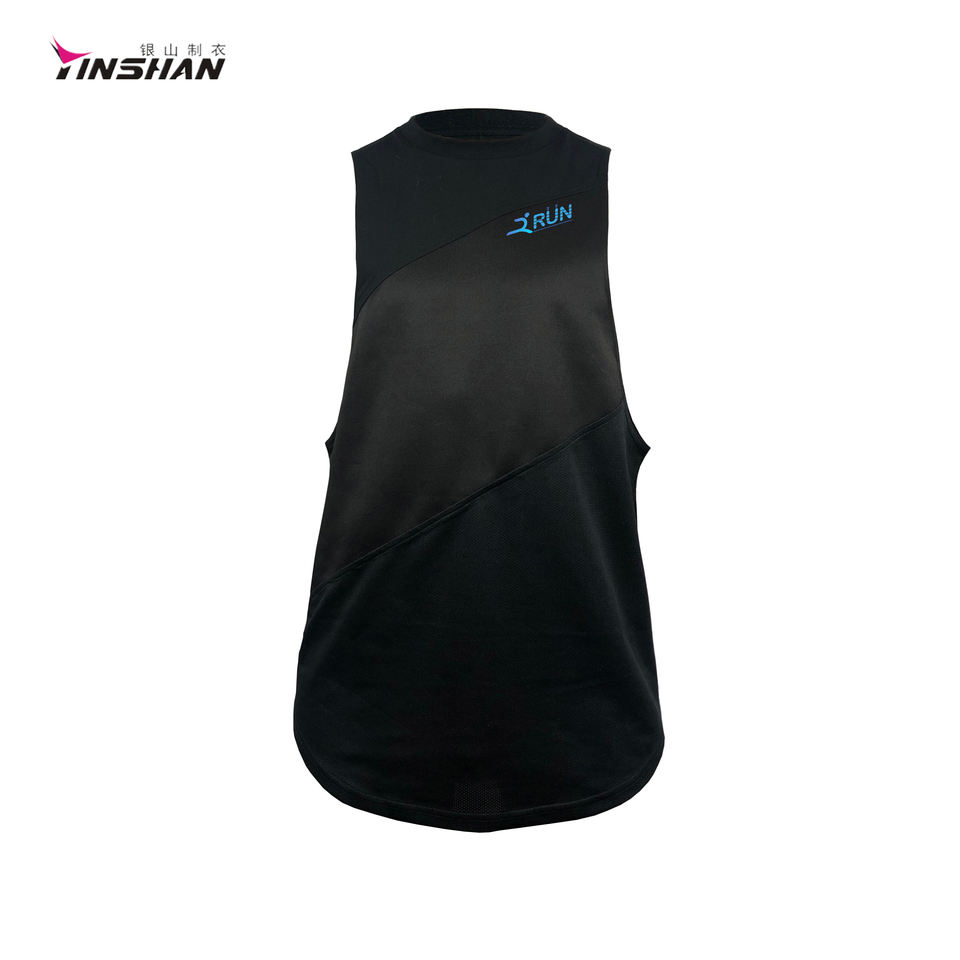 Custom Logo Sleeveless Polyester Elastane Shirts for Racing Events/Fanswear/ Activities