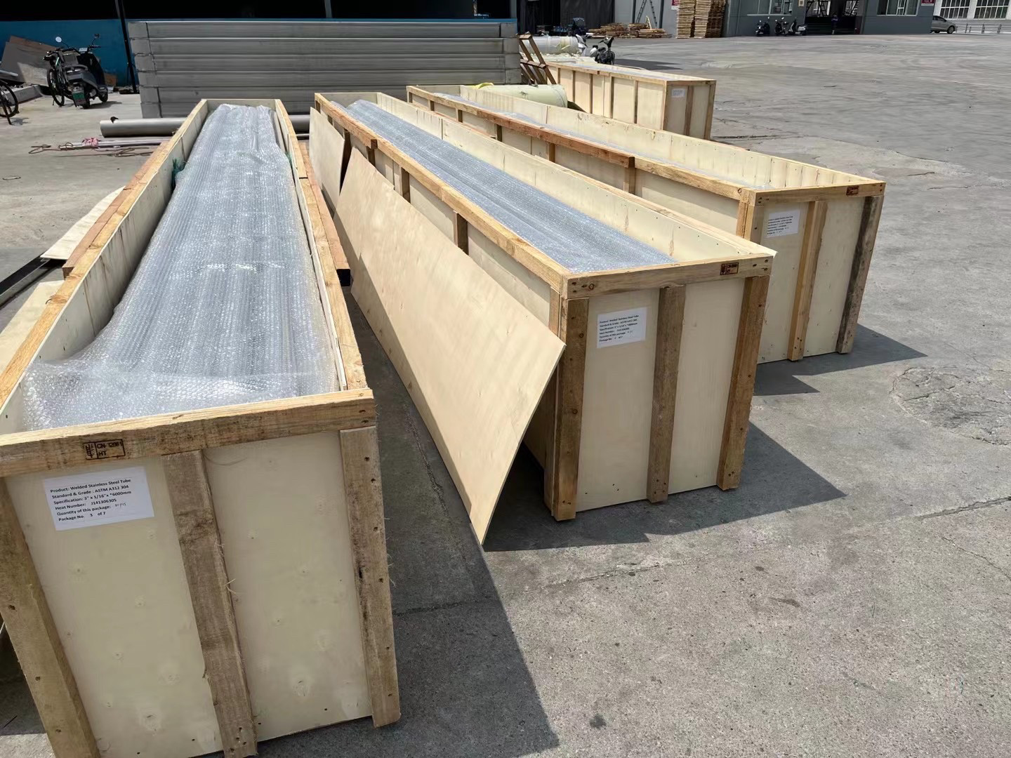 ASTM A269 TP316L Stainless Steel Welded Tube Anneal And Pickling ASTM A312 SUS316L Welded Pipe