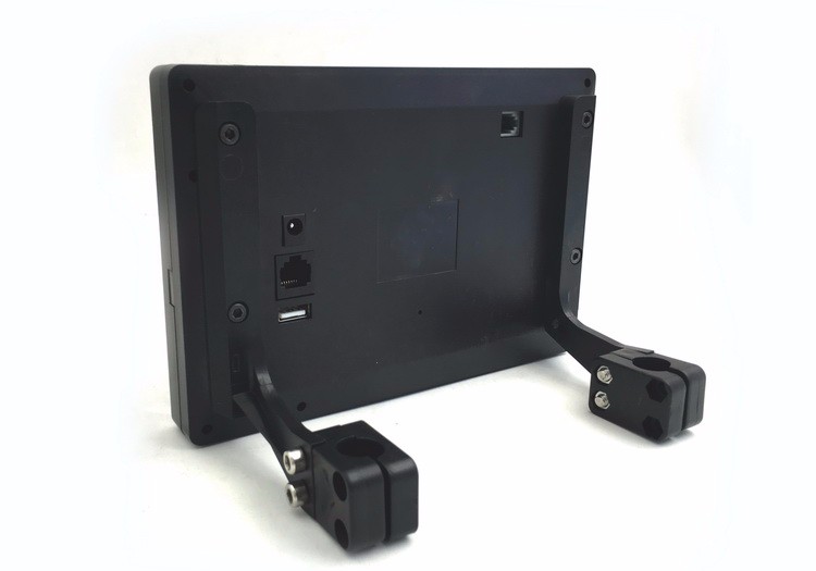 Taxi Headrest Touch Advertising Screen with Content Management System