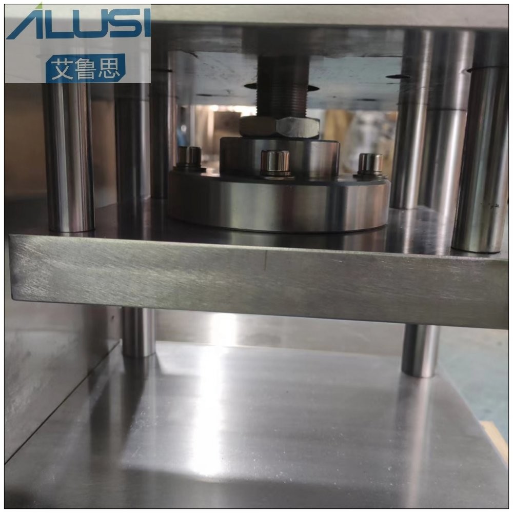 SUS304 Eye Shadow Cosmetic Powder Pressing Machine Semi Automatic Compaction 220V