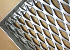 China Expanded Type Decoration Aluminum Mesh Panel For Facade Cladding System 600X1000 on sale