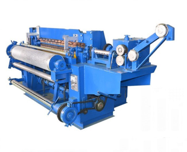 Galvanized iron wire mesh fence making machine 80times/min speed