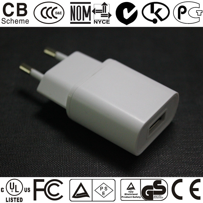 portable usb charger for smartphone 5V 1A