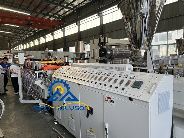 Carbon Charcoal Wall Panel Plastic PVC Foam Board Production Extrusion Line 380V-440V
