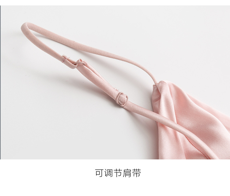 Women Underwear Sexy Mulberry Silk Bra Plain Lightweight Silk Fabric
