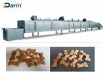 Low Price Different Capacity Dog Biscuit Making Machine , Pet Food Processing