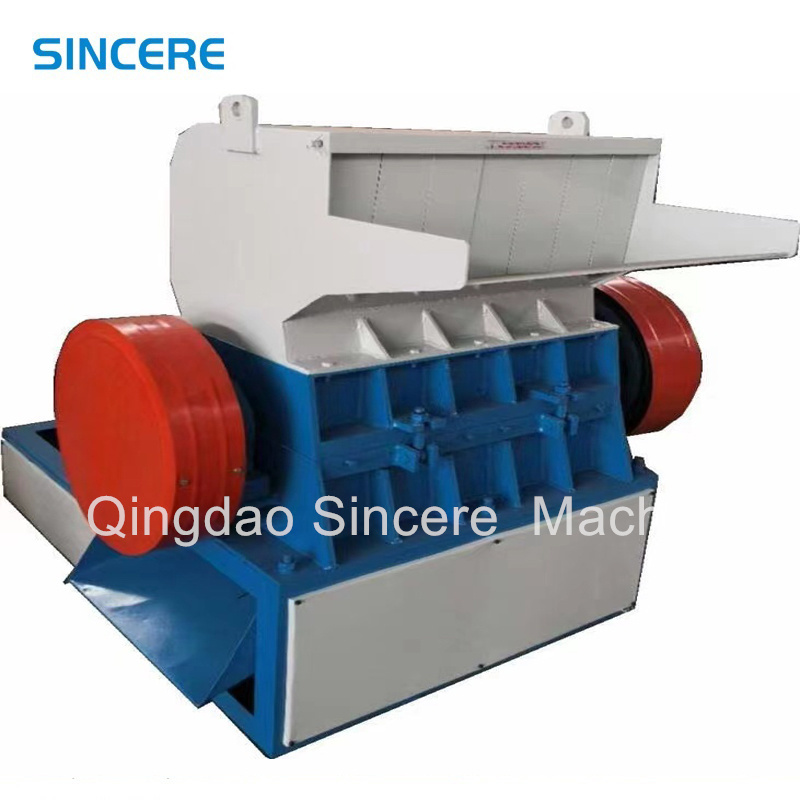 OEM Plastic Auxiliary Equipment Shredder Crusher Machine For Pipe Sheet Bottles Shoes Textile