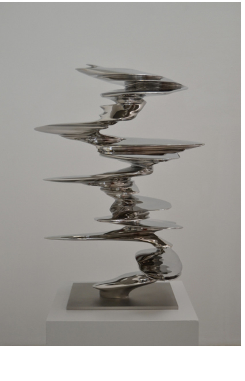 Rockery Mirror Wall Decoration Pendant Pasted 3d Metal Wall Art