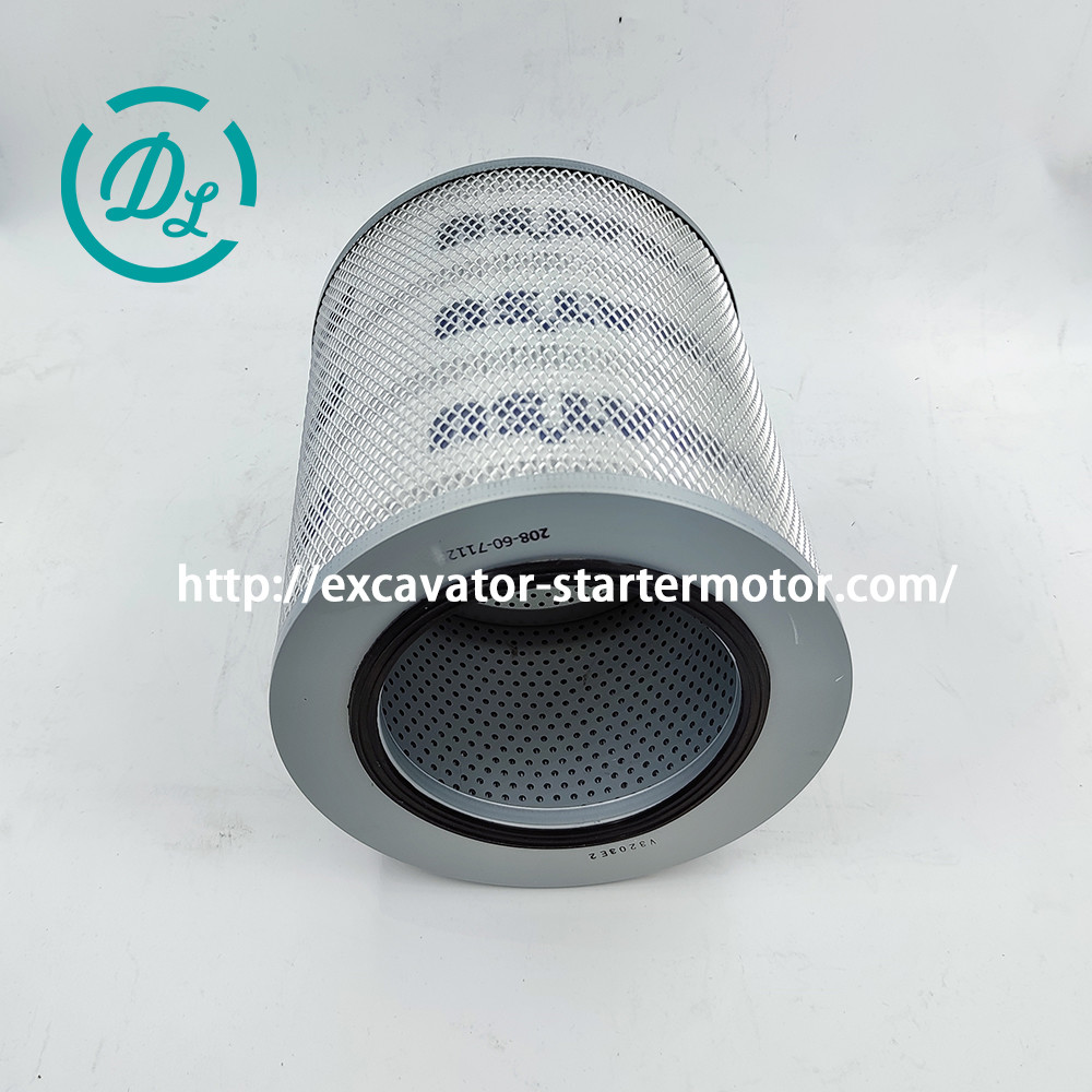 Komatsu Excavator Hydraulic Filter Element 208-60-71124 PC400-8