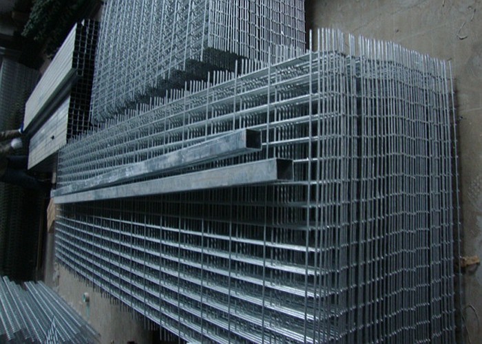 Security Anti Climb Galvanised Roll Top Fencing With Long Service Time