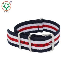 Buy cheap Nato Nylon Strap Watch Bands 22mm Mixed Color For Luxury Watch product