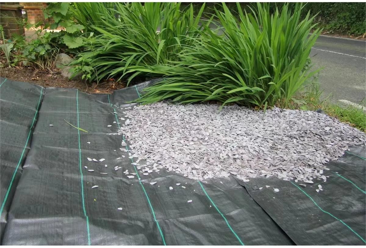 0.4M-5.25M Geotextile Polypropylene Fabric , PP Woven Geotextile Fabric