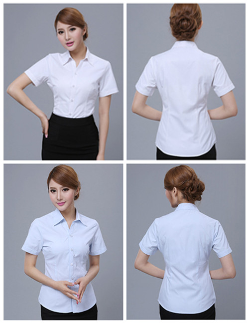 Formal Custom Business Shirts 55% Polyester 45% Cotton Sleeve Regular