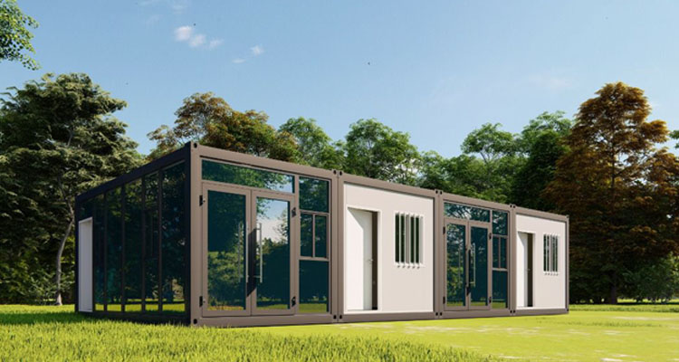 20ft Customized Color Luxury Foldable Flat-Pack Prefabricated House