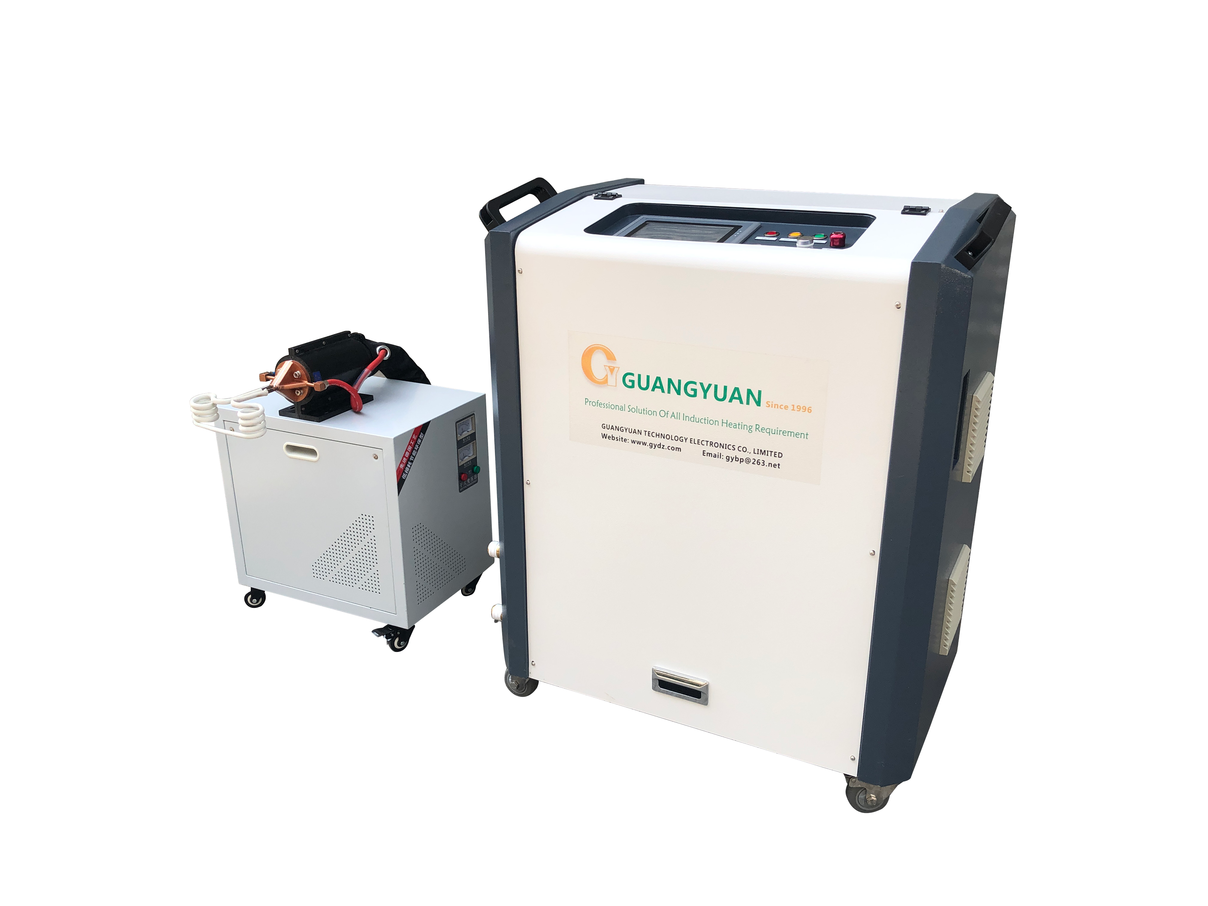 80KHZ Industrial HF Induction Heater For Steel Cast Iron Hardening