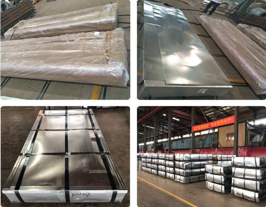 Spangle 4X8 Hot Dipped Galvanised Flat Plate SPCC ZN80 275G Gi Plain Sheet Gauge 24