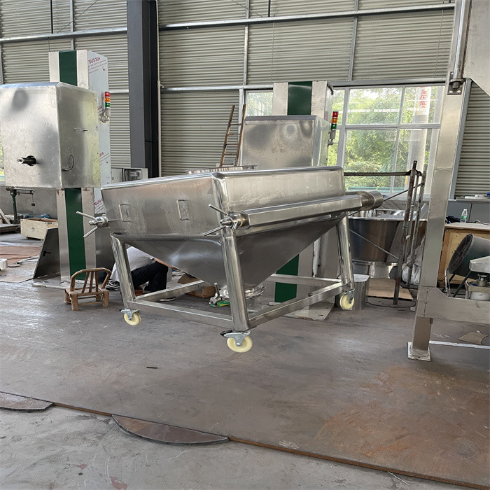 500 Lb Bin Replaceable Post Bin Blender Provides Mixing Blending Mixing Speed 3 R/min