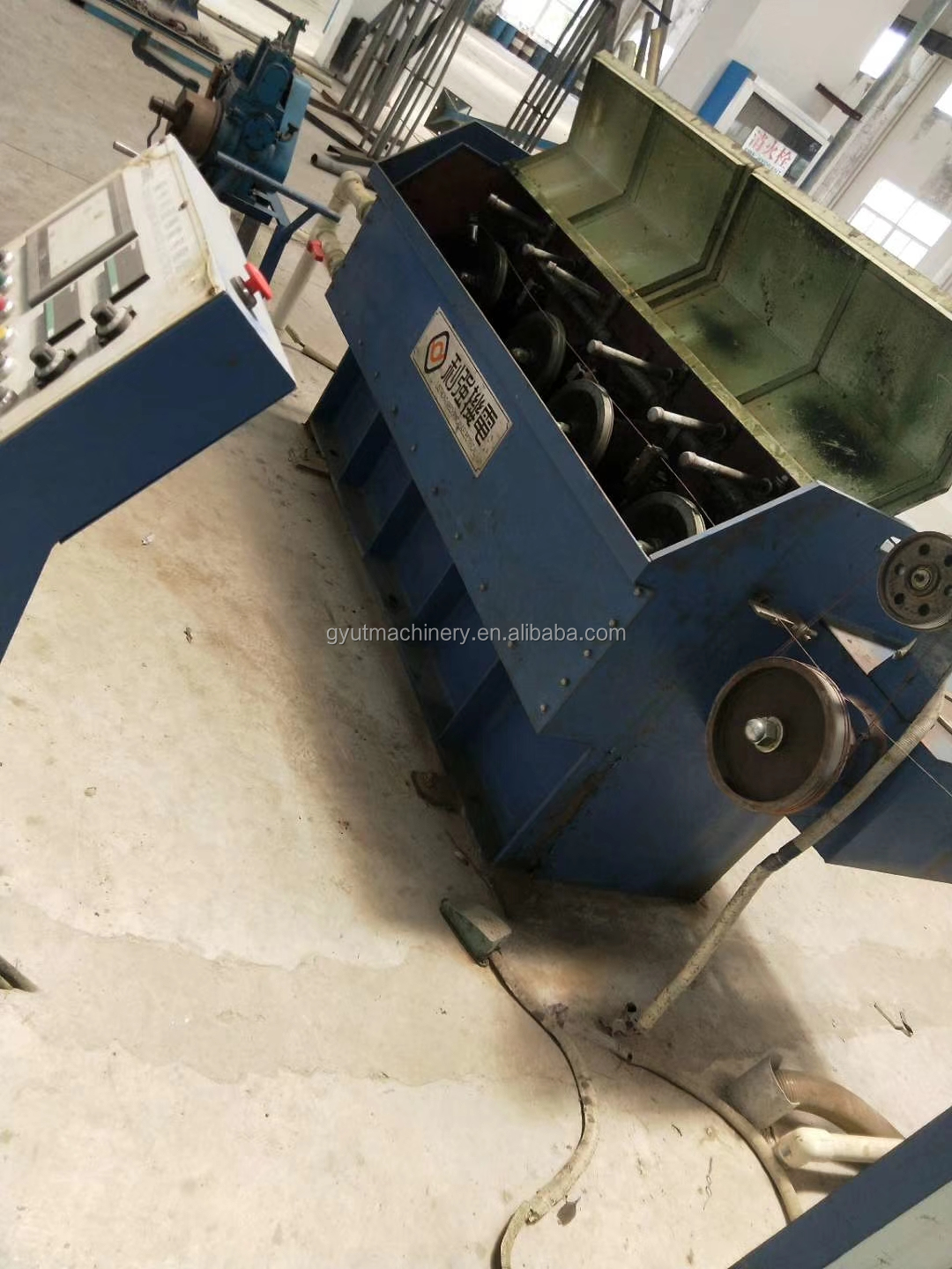 Low Carbon Steel Wire Drawing Machine with Tungsten Carbide Coating and 7.5kw Motor