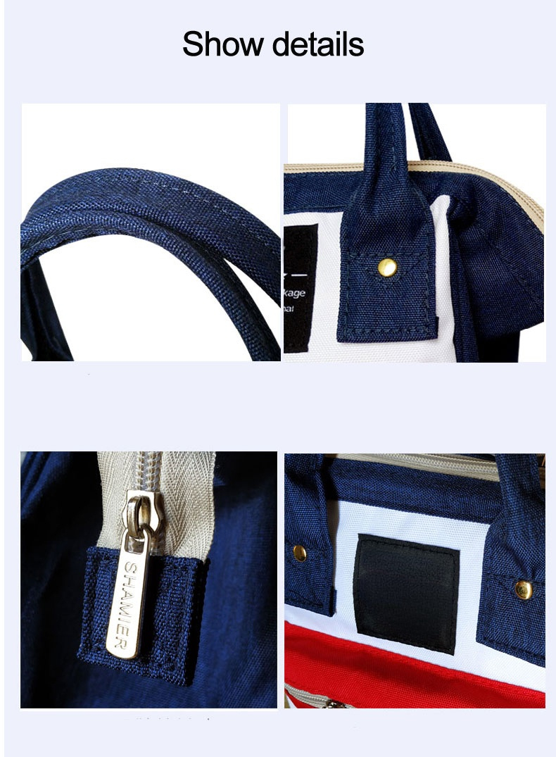 ISO9001 Strong Stain Mummy Maternity Diaper Bag Antifouling