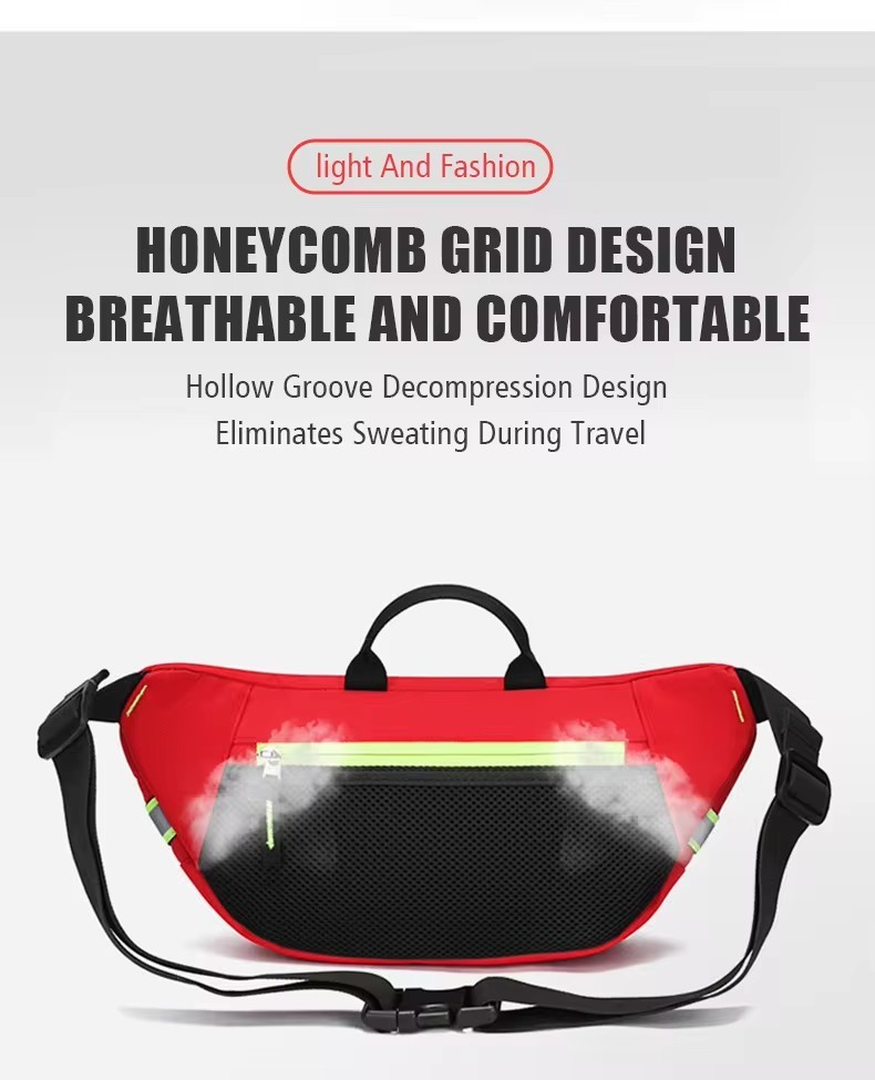 Waterproof Multifunctional Portable Emergency Nylon First Aid Medical Waist Bag For Athletes