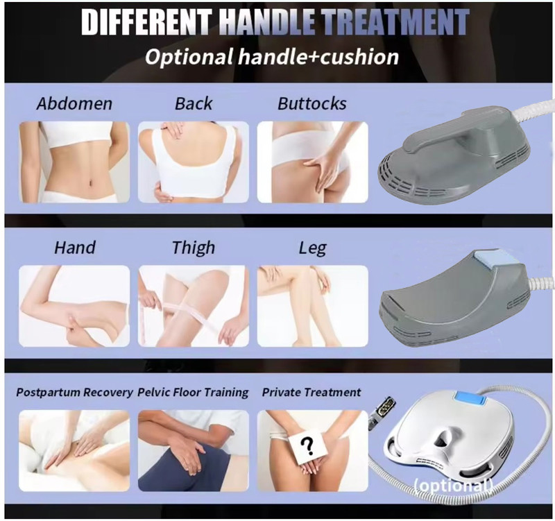 2 Handles or 4 Handles Muscle Building Body Sculpting Machine
