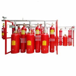 Buy cheap HFC227ea FM200 Fire Suppression System 40L - 180L Heptafluoropropane Fire from wholesalers