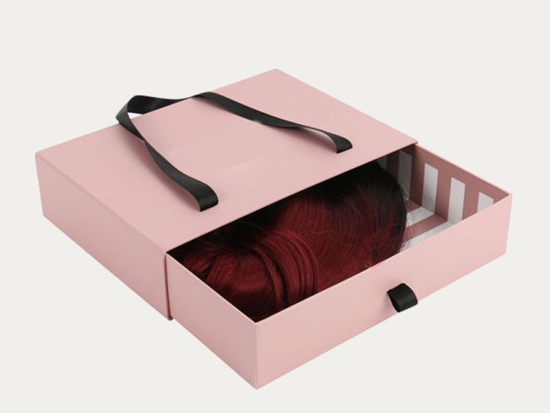 Custom Printed Packaging Paper Magnetic Folding Foldable Gift Box for Cosmetic Tea Coffee Perfume Jewellery Wig Human Hair Extension
