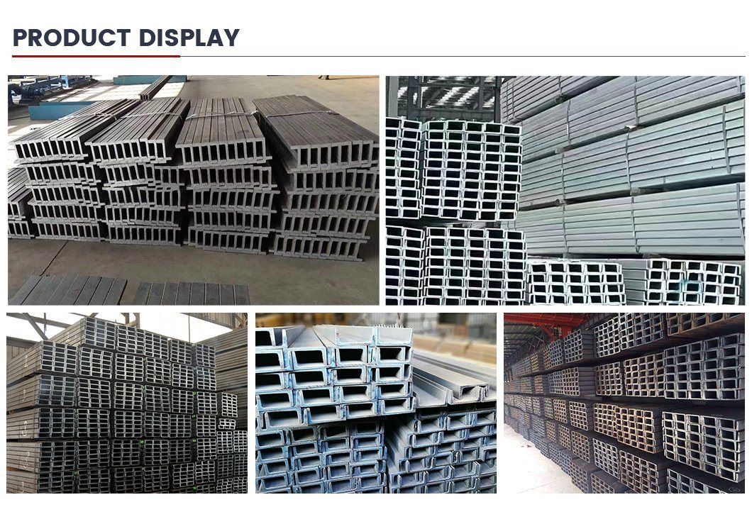 Preferential Supply Hot Rolled S235jr S355jr St52 50*37*4.5 Channel Steel with Grade Carbon Mild Structural Steel U Channel for Project Material