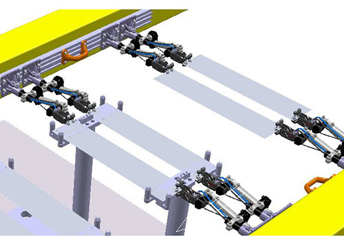 Long Stroke Miniature Sheet Metal Gripper 5 Million Cycles For Pneumatic Automation