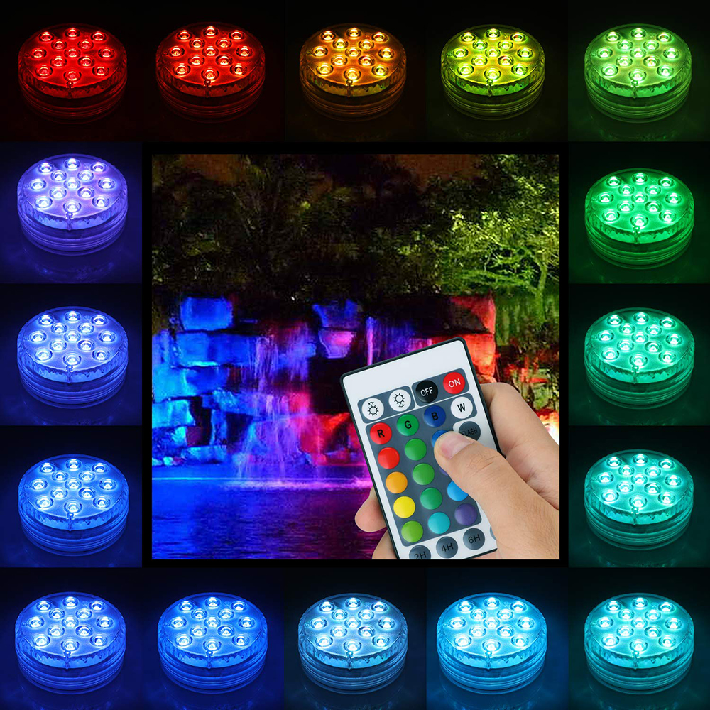 16 Color Submersible LED Lights Aquarium Light