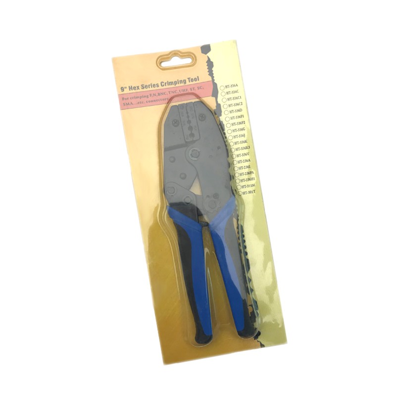 Kico 236PA Universal FC SC ST fiber optic Crimping Pliers tool 6.48mm- 8.23mm for CCTV Coaxial cable connectors