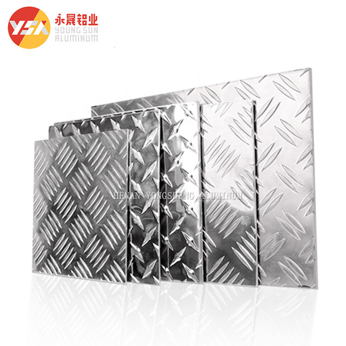5052 H36 Aluminum Checkered Plate 2mm Thick Aluminum Checker Plate Sheet 3mm