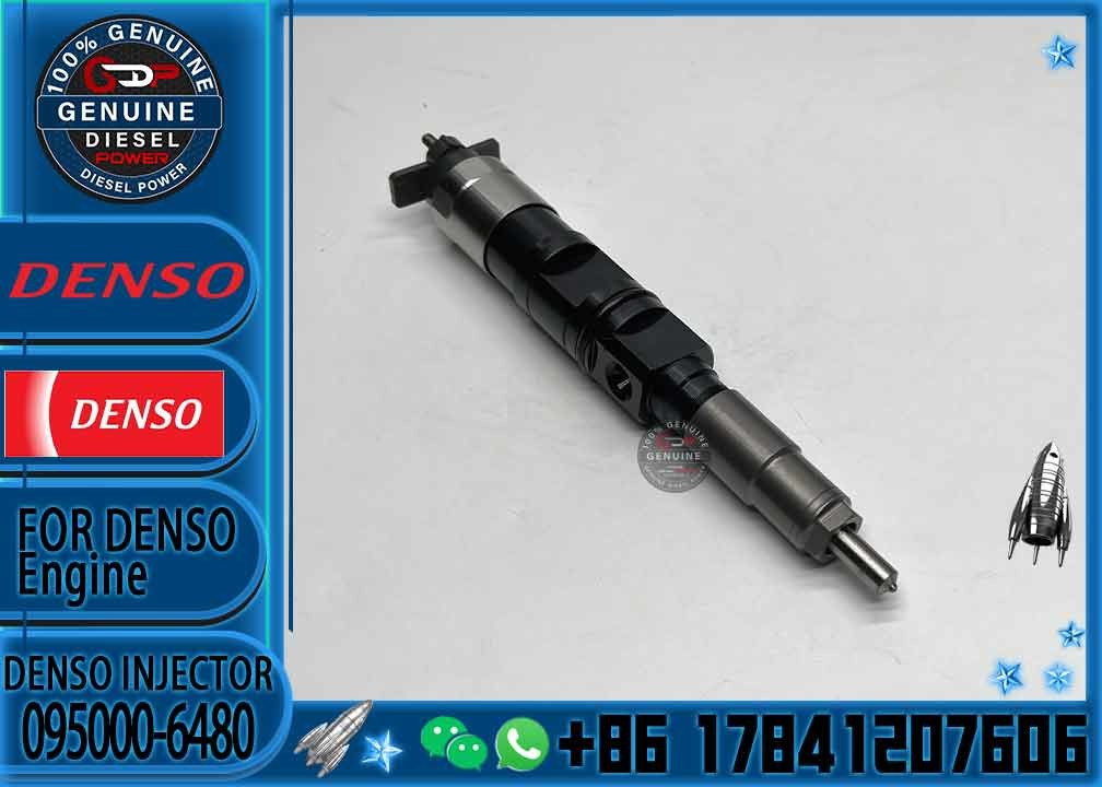 Den-so Common Rail Injector 095000-6480,JOHN-DEERE RE546776, RE528407, RE529149 Made in China