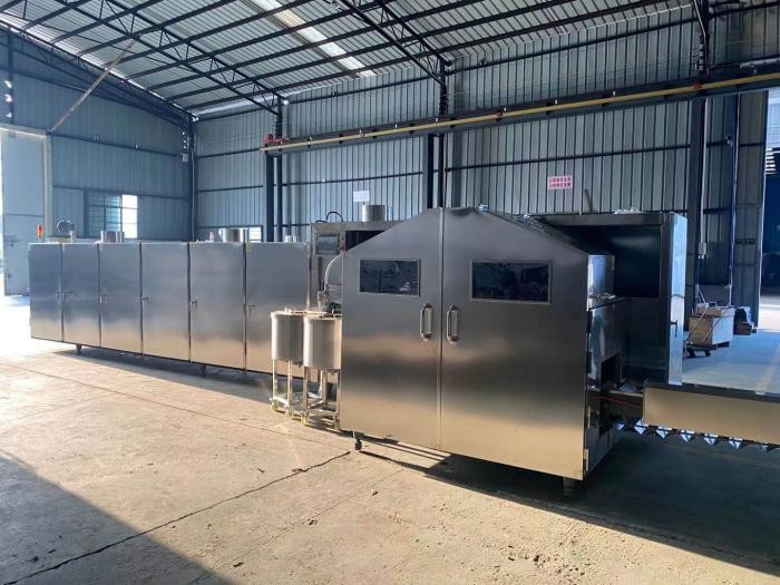 2500pcs/H Automatic Ice Cream Raw Sugar Cone Machine