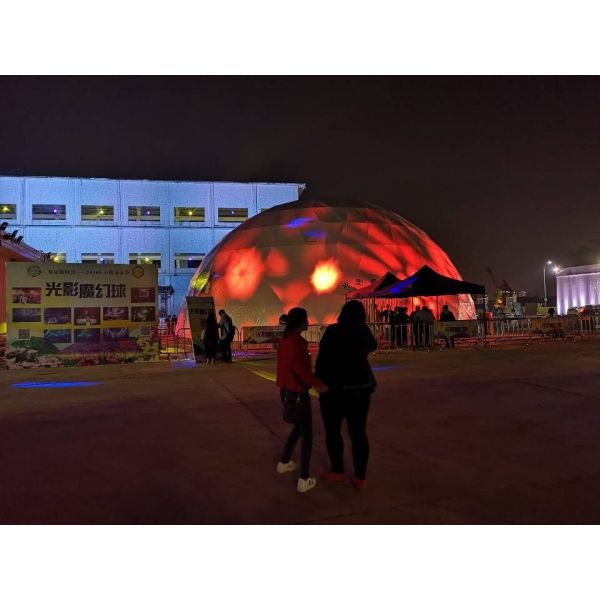 Exhibition Air Tight Inflatable Event Tent For Booth , Inflatable LED Tent