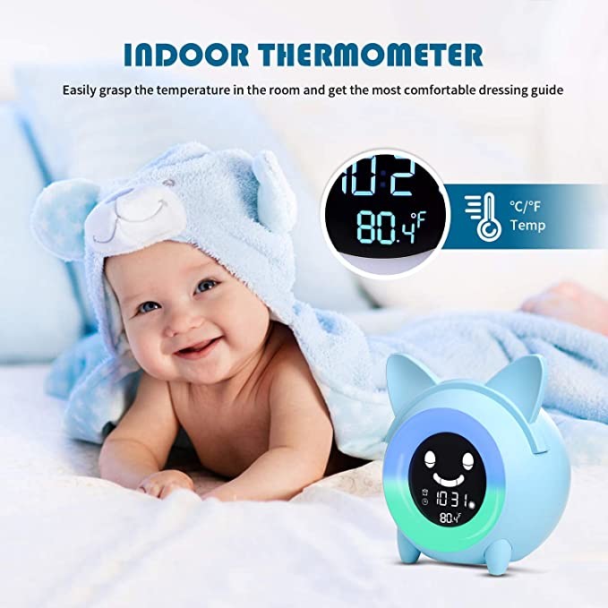 OEM ODM Simulation Color Changing Alarm Clock cartoon dog