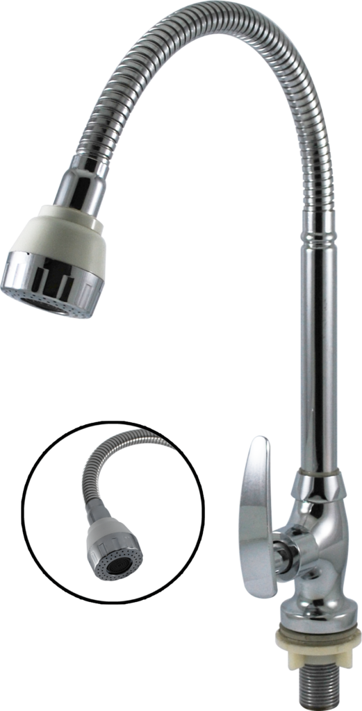 Modern Silver Black 304 Brass Flexible Pull Out Down Kitchen Mixer Tap Sink Faucet