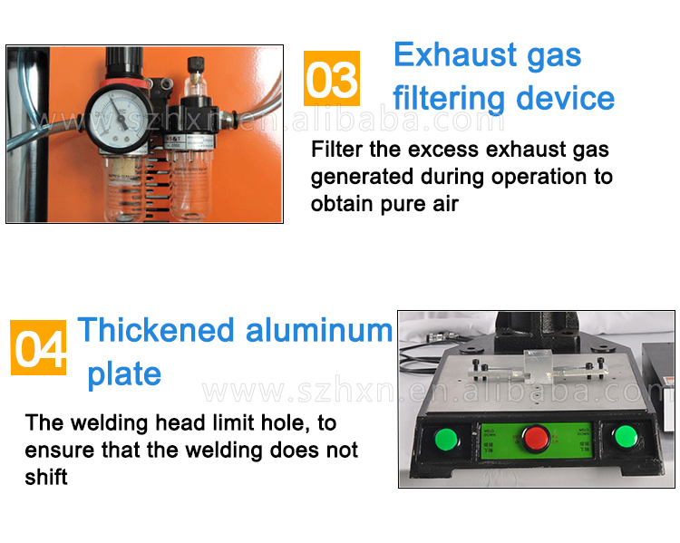 Manufacturing Plant 400*600*1080mm Ultrasonic NGC Plastic Welding Machine