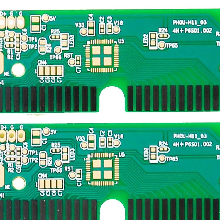 1.6MM Carbon Oil PCB Production FR4 Single Side Printed Circuit Board Design