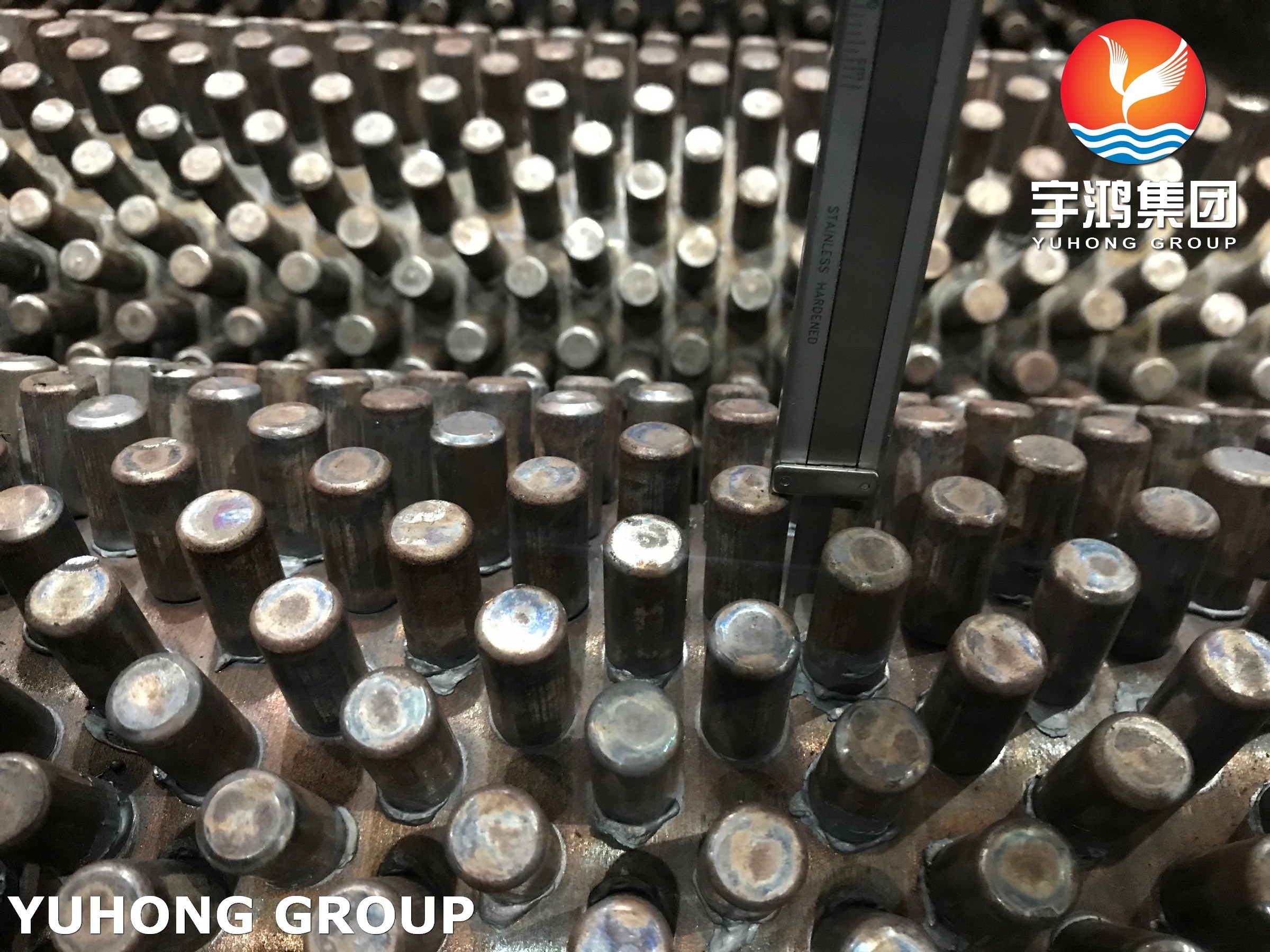 ASME SA213 T9 Alloy Steel Studded Tube For Boilers , Furnaces
