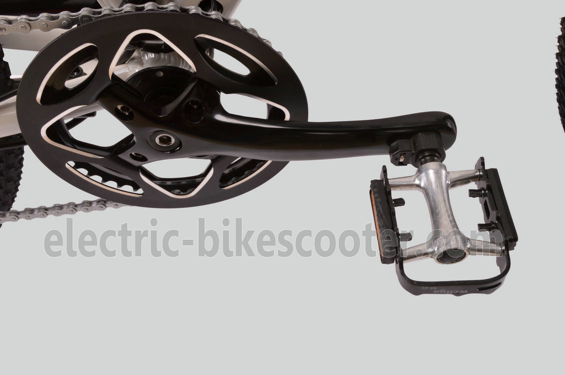 7 Speed 27.5" Electric Mountain Bicycle , 36V 10.4Ah Battery Operated Mountain Bikes