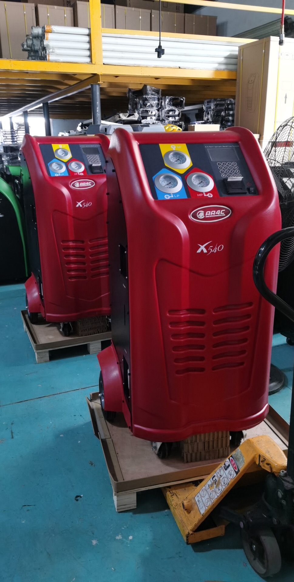 AA4C A/C Refrigerant Handling System Car Refrigerant Recovery Machine AA-X540