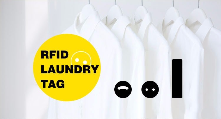 Washable Button Laundry Tag RFID UHF PPS Laundry Tag with two holes