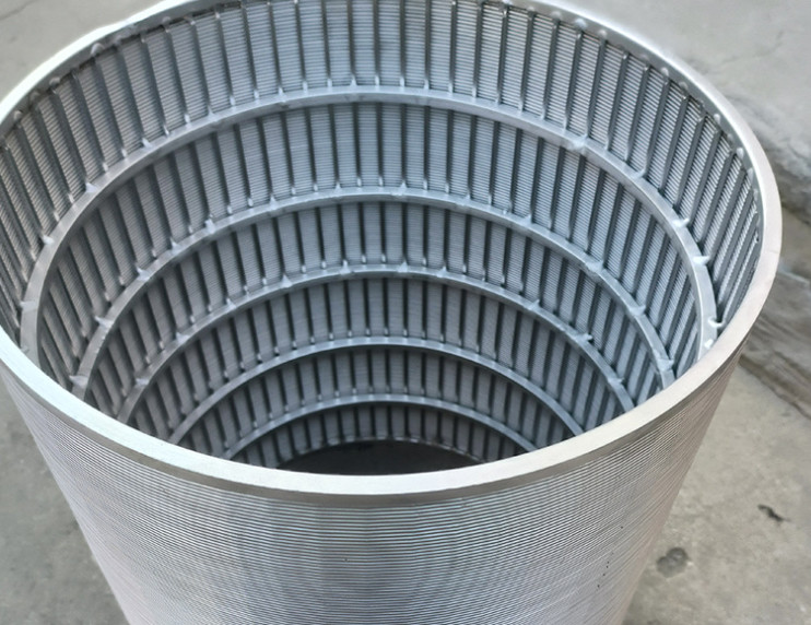 Long Service Life Wedge Wire Screens Ss 304 Flat