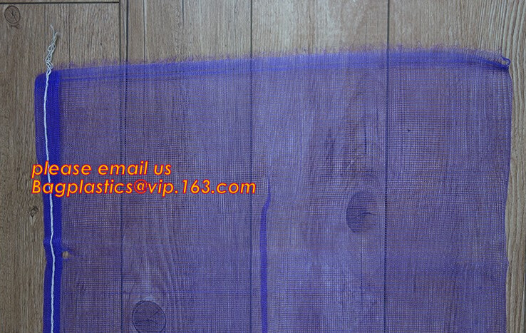 PE Knitted mesh bag and Raschel mesh bag,Factory Price Supply Plastic Pe Raschel Monifilament Date Mesh Net Bags, bageas