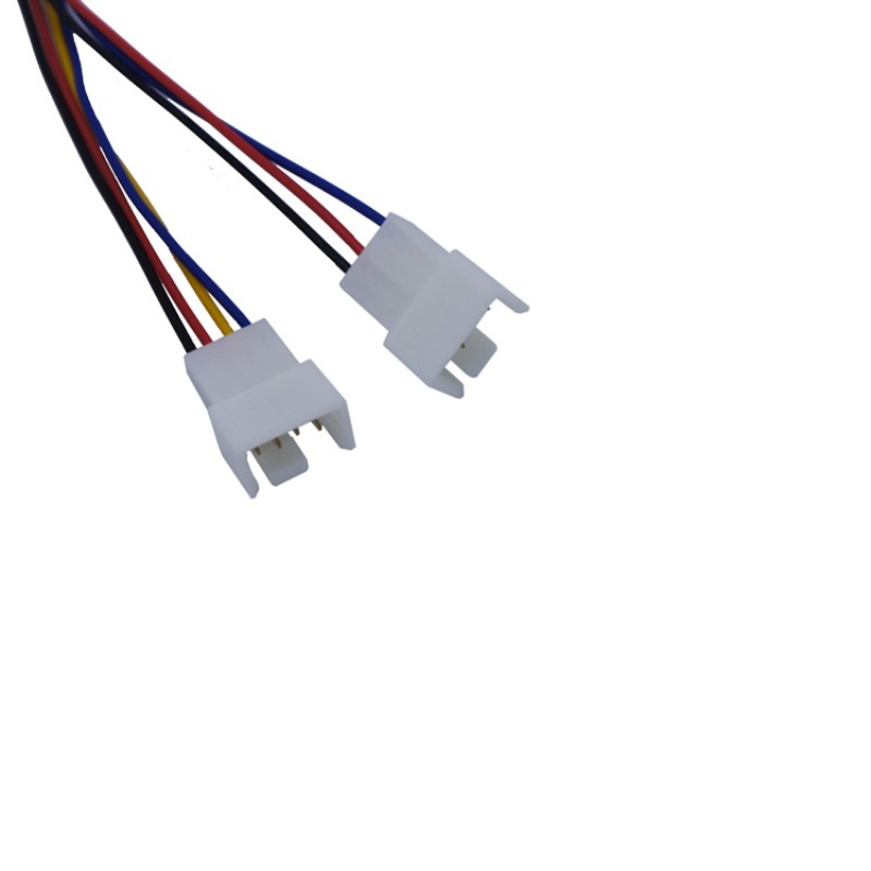 1.3mm Extension Cable Asic Miner Parts 3 Pin 4 Pin Power Supply Cable For Graphics Card Fan Adapter